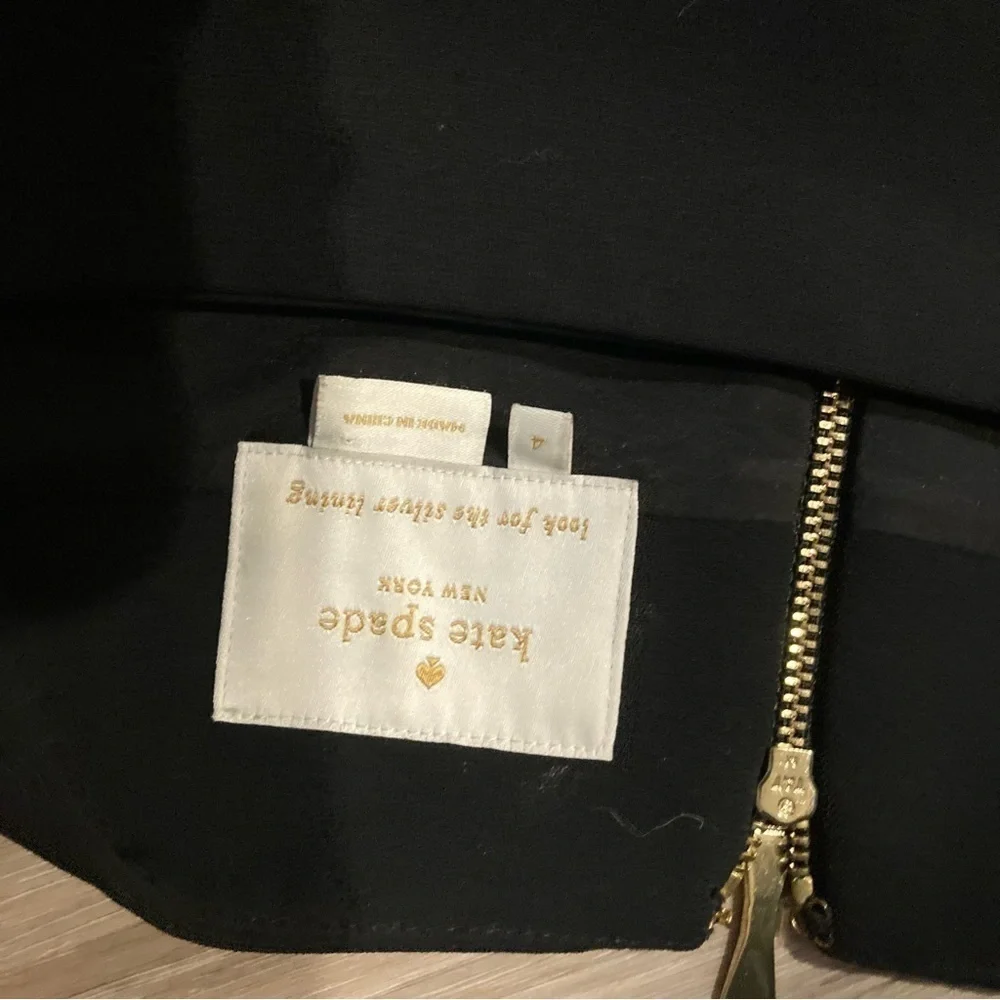 Kate spade new York black dress 4